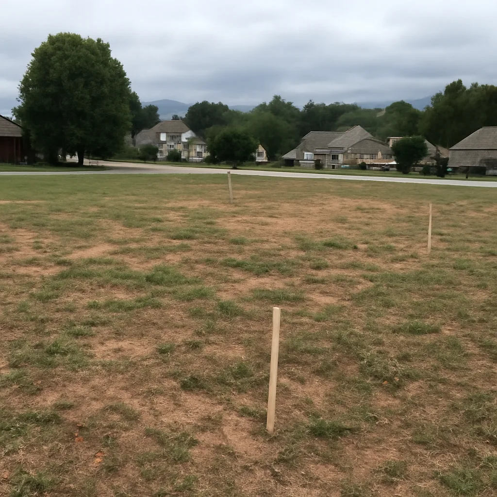 Cleared vacant residential lot for sale in Cocke County, Tennessee