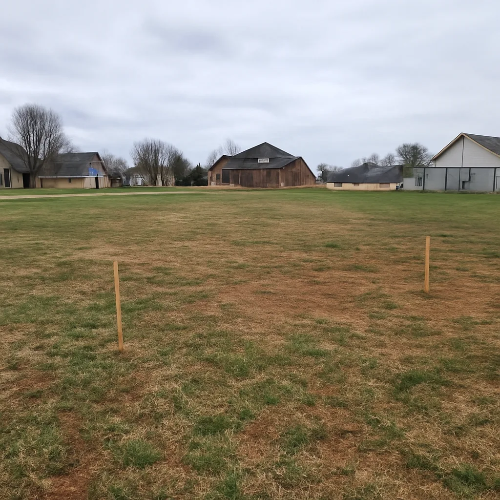 Cleared vacant residential lot for sale in Fayetteville, Tennessee
