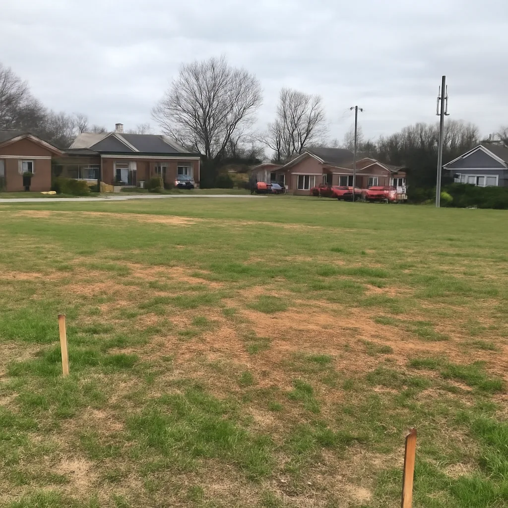 Cleared vacant residential lot for sale in Greeneville, Tennessee