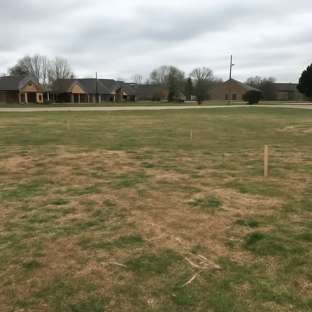 Cleared vacant residential lot for sale in Jasper, Tennessee