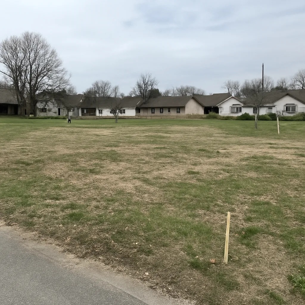 Cleared vacant residential lot for sale in Jefferson City, Tennessee