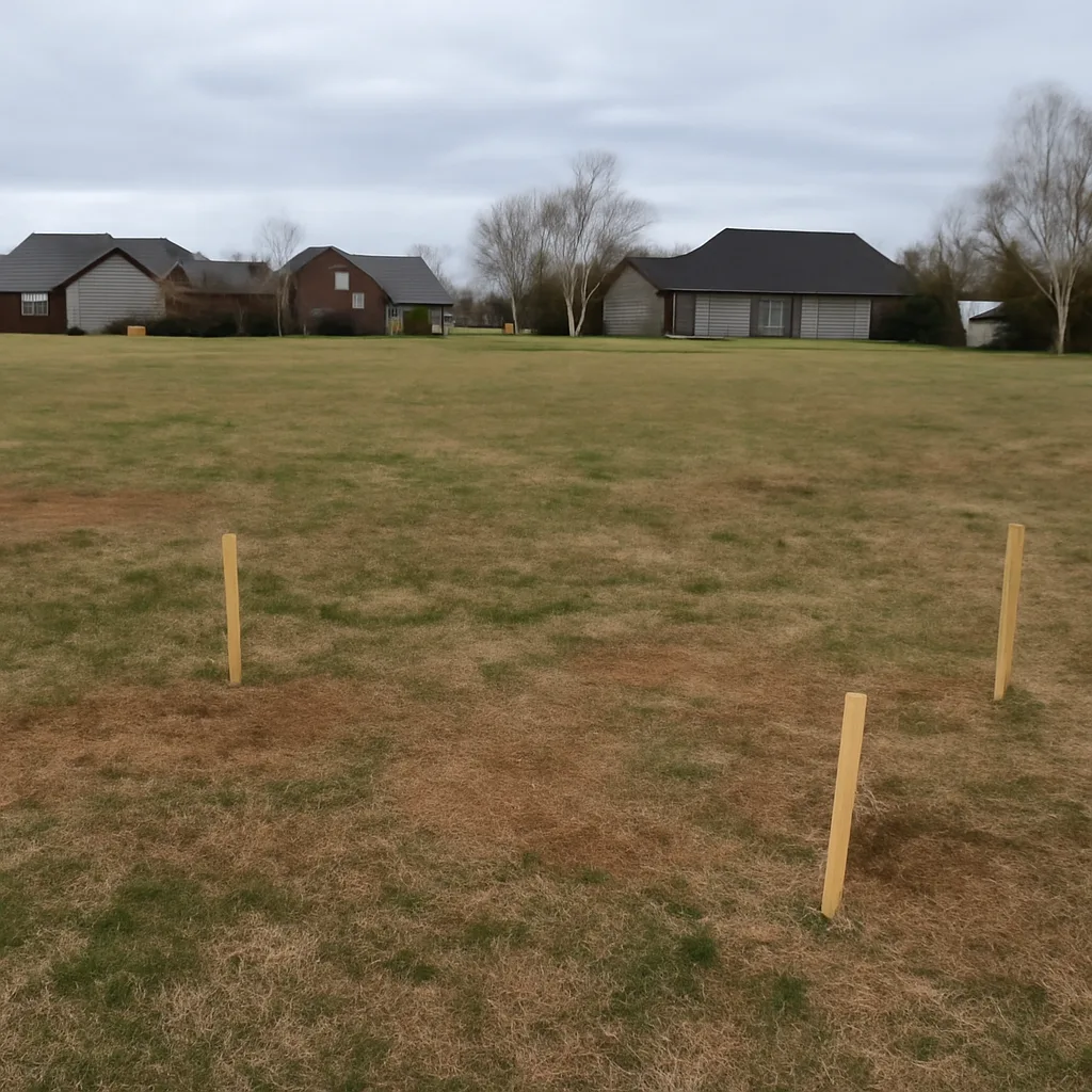 Cleared vacant residential lot for sale in Lincoln County, Tennessee