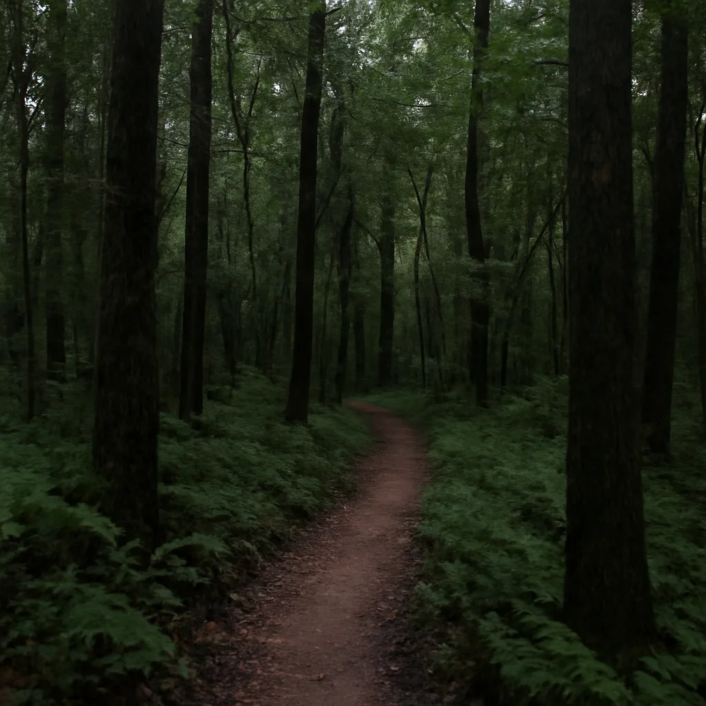 Wooded forest parcel in Memphis, Tennessee