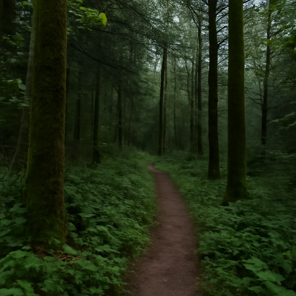 Wooded forest parcel in Newport, Tennessee